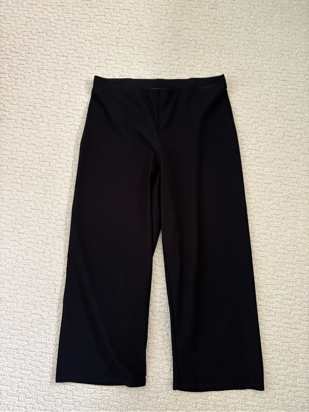 Eileen Fisher wide leg crop pants sz M